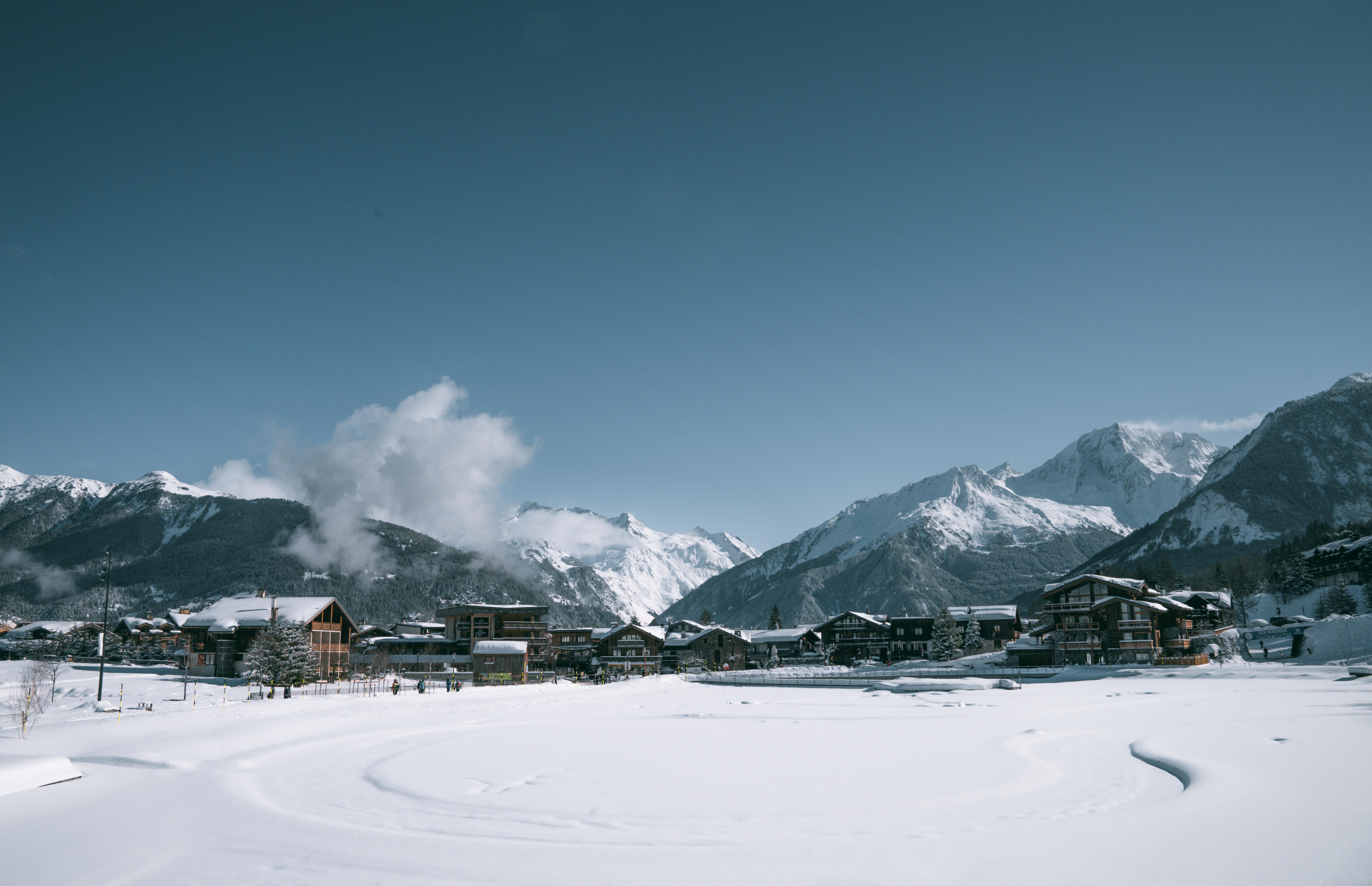 Hotel Les Peupliers Courchevel Eksteriør bilde