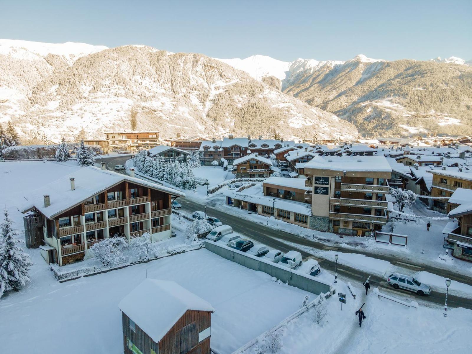 Les Peupliers Hotell Courchevel Eksteriør bilde