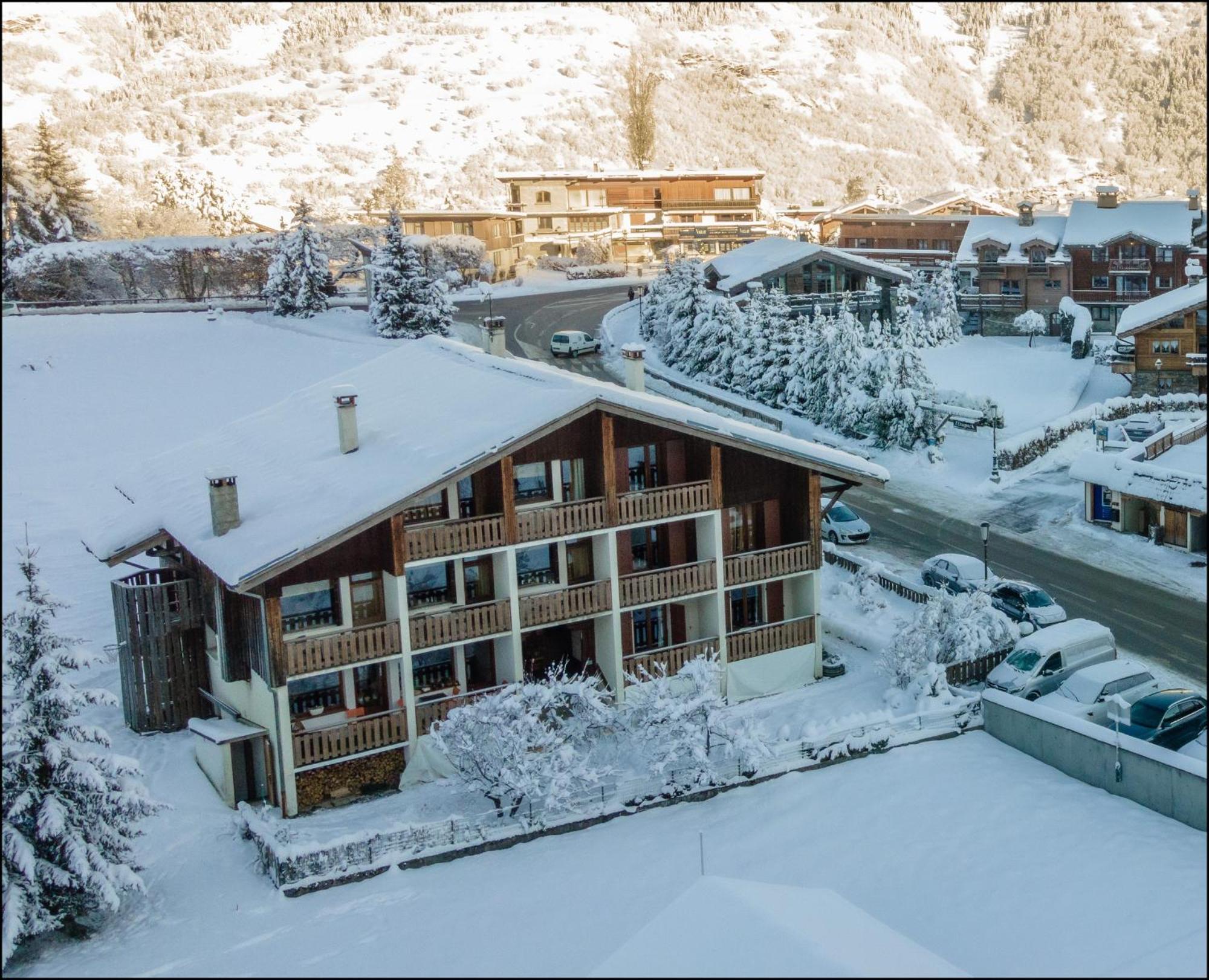 Hotel Les Peupliers Courchevel Eksteriør bilde
